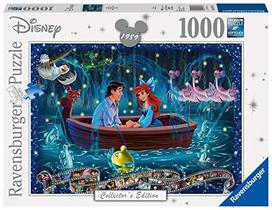 Ravensburger Disney Little Mermaid 1000 Peça Quebra-cabeça para adultos - 19745 - Cada peça é única, tecnologia softclick significa que as peças se encaixam perfeitamente