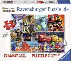 Ravensburger Disney: Quebra-cabeça de chão de Amigos da Pixar (60 peças)