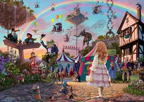 Ravensburger Look & Find: Enchanted Circus 1000 Piece Jigs