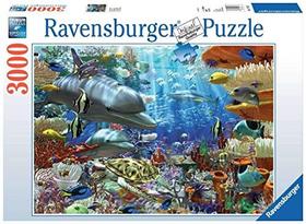 Ravensburger Oceanic Wonders 3000 Peça Quebra-cabeça para adultos Tecnologia Softclick significa que as peças se encaixam perfeitamente