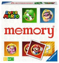 Ravensburger Super Mario Large Memory - Jogo Matching Picture Snap Pairs para crianças de 3 anos ou mais