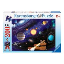 Ravensburger The Solar System - 200 Peça jigsaw puzzle para crianças - Cada peça é única, peças se encaixam perfeitamente