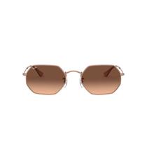 Ray-Ban OCTAGONAL RB3556N 9069A5 Cobre Lente Rosa Marrom Degradê Tam 53