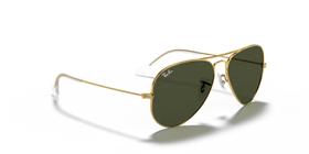 Ray.Ban RB3025L - Aviator L0205 - Ouro Tamanho 58 (L)