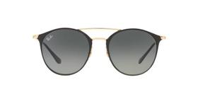 Ray-Ban RB3546L 187/71 Preto Lente Cinza Degradê Tam 52