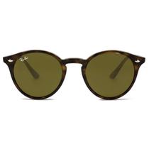 Ray Ban Round RB2180L Turtle/Marrom 710/13 51mm - Óculos de Sol