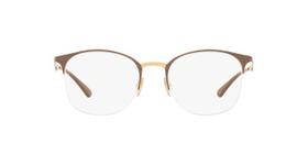 Ray-Ban RX6422 3005 Marrom Ouro Lente Tam 51