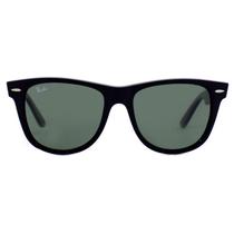 Ray Ban Wayfarer RB2140 - Preto Brilho/G15 901 54mm - Óculos de Sol