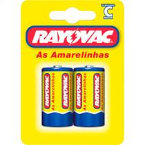 Rayovac Pilha Amarela, Media C/2 Rayovac Pilha Amarela, Media C/2