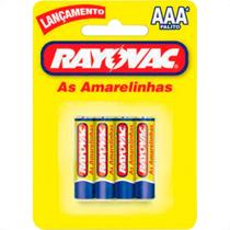 Rayovac Pilha Amarela Palito C/4