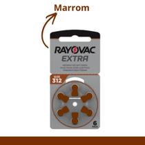 Rayovac Tamanho 312 Com 6 Unidades Bateria Pilha Auditiva Rayovac Tamanho 312 Com 6 Unidades Bateria Pilha Auditiva