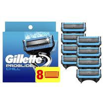 Razor Blade reabastece Gillette ProGlide Chill para homens x8 Razor Blade reabastece Gillette ProGlide Chill para homens x8