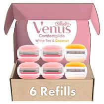 Razor Blade reabastece Gillette Venus ComfortGlide White Tea 6