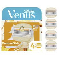 Razor Blade reabastece Venus MoistureGlide para mulheres x4