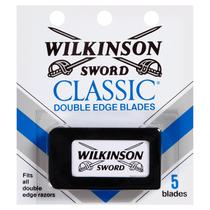 Razor Blade recarrega Wilkinson Sword Double Edge, 5 unidades