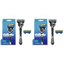 Razor Gillette ProGlide para homens com recargas de 2 lâminas (pacote com 2) Razor Gillette ProGlide para homens com recargas de 2 lâminas (pacote com 2)