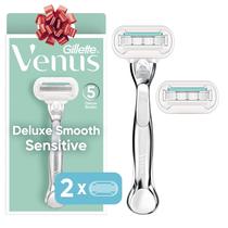 Razor Gillette Venus Deluxe Smooth Sensitive + 2 recargas Razor Gillette Venus Deluxe Smooth Sensitive + 2 recargas