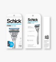 Razor Schick Hydro 5 Dry Skin - 5 Lâminas + 2 Refis
