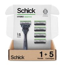 Razor Schick Hydro Sensitive para Homens - 5 Lâminas e Reservatório de Gel