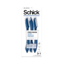 Razor Schick Precision para homens, Edging, descartável, 3 unidades Razor Schick Precision para homens, Edging, descartável, 3 unidades