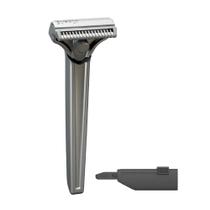 Razor Supply Single Edge SE em metal com 8 lâminas japonesas Razor Supply Single Edge SE em metal com 8 lâminas japonesas
