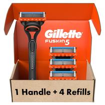 Razors Gillette Fusion5 para homens, 1 recarga de 4 lâminas