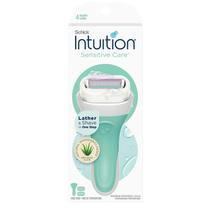 Razors Schick Intuition Sensitive Care para mulheres com babosa