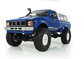 RC Car FMTstore WPL C24 1/16 2,4 GHz 4WD Crawler com farol