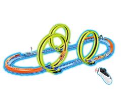 RC Car Track Spinforce Glow X3 com controle remoto