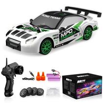 RC Drift Car Desdoni 1:24 Scale 4WD 15KM/H de alta velocidade com LED