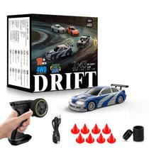 RC Drift Car Everbigmai 1/43 Mini com giroscópio 2,4 GHz 4WD