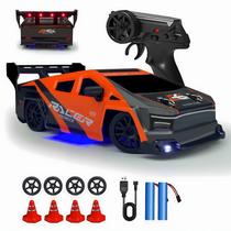 RC Drift Car HTURCCOP 1:24 Cybercar 2,4 GHz com luz LED de 25 km/h