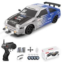 RC Drift Car Sakeye 1/16 2,4 GHz 4WD de alta velocidade com luzes LED