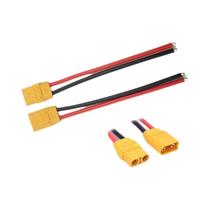 RC Lipo Bateria XT90 Masculino Feminino Conector Plug Pigtails 150mm 10AWG Cabo De Fio De Silicone