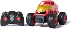 RC Monster Truck Monster Jam Marvel Homem de Ferro em escala 1:24