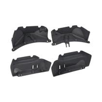 RC Plastic Mud Flaps, Acessórios RC Car, Parte de atualização, 1, 10 Axial SCX10, 4pcs