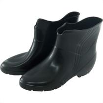 Rca Bota Pvc Preta Femin.Pat 34