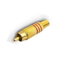 Rca Gold 6mm Metal C/ Mola Vermelho C/10 Importado Rca Gold 6mm Metal C/ Mola Vermelho C/10 Importado