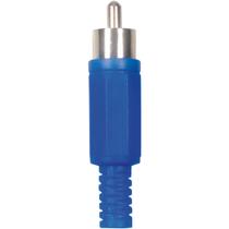 Rca Plastico C/ Rabicho Importado Azul Pct C/100 Loud Rca Plastico C/ Rabicho Importado Azul Pct C/100 Loud