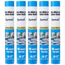 Reabastece Lint Roller Folhas DYMOLL Extreme Sticky 360 de 36 cm