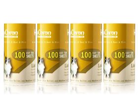 Reabastece Lint Roller HapChron Extra Sticky 400 folhas (x4)