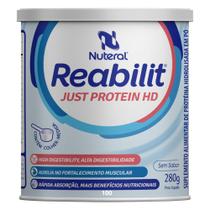 Reabilit Just Protein Hd S/Sabor Lt X 280G + Dosador 5G