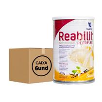 Reabilit peptiflex baunilha 400g (cx c/06 latas) - nuteral