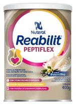 Reabilit Peptiflex, Lata com 400g. Sabor Baunilha. Nutrição Oral ou Enteral.