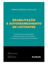 Reabilitação e autossaneamento de licitantes Reabilitação e autossaneamento de licitantes