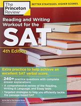 Reading And Writing Workout For The Sat - 4Th Edition - Princeton Review