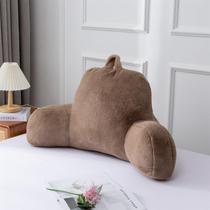 Reading Pillow Bed Wedge A Nice Night Faux Fur Khaki