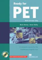 Ready for pet - coursebook with answer key and cd-rom