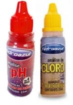 REAGENTE CLORO E PH - 23 ml - HIDROAZUL REAGENTE CLORO E PH - 23 ml - HIDROAZUL