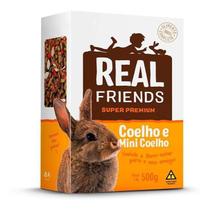 Real Friends Alimento Ração Super Premium Coelho E Mini Coelho 500g